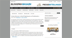 Desktop Screenshot of blogspan.net