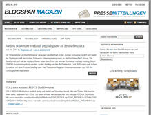 Tablet Screenshot of blogspan.net